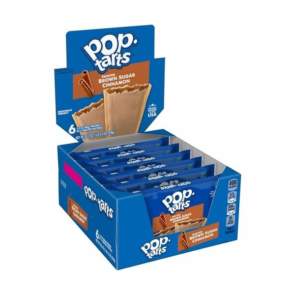 Keebler POP TARTS, BROWN SUGAR AND CINNAMO, 6PK KEB31132 - main